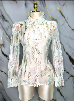 Flower blouse