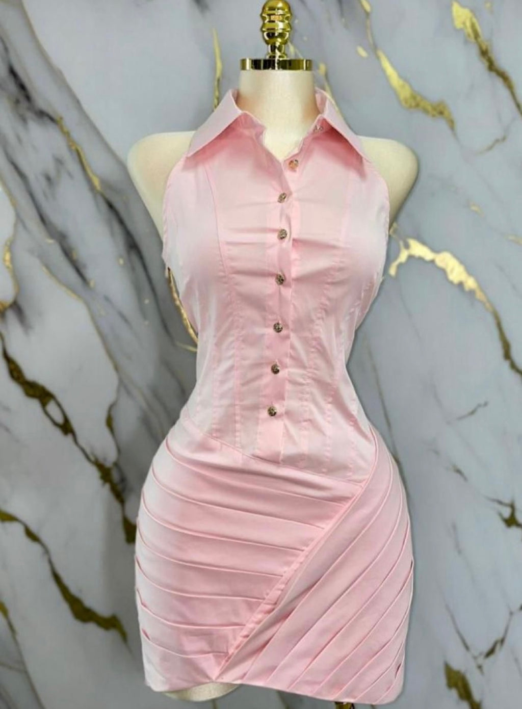 Pink dress